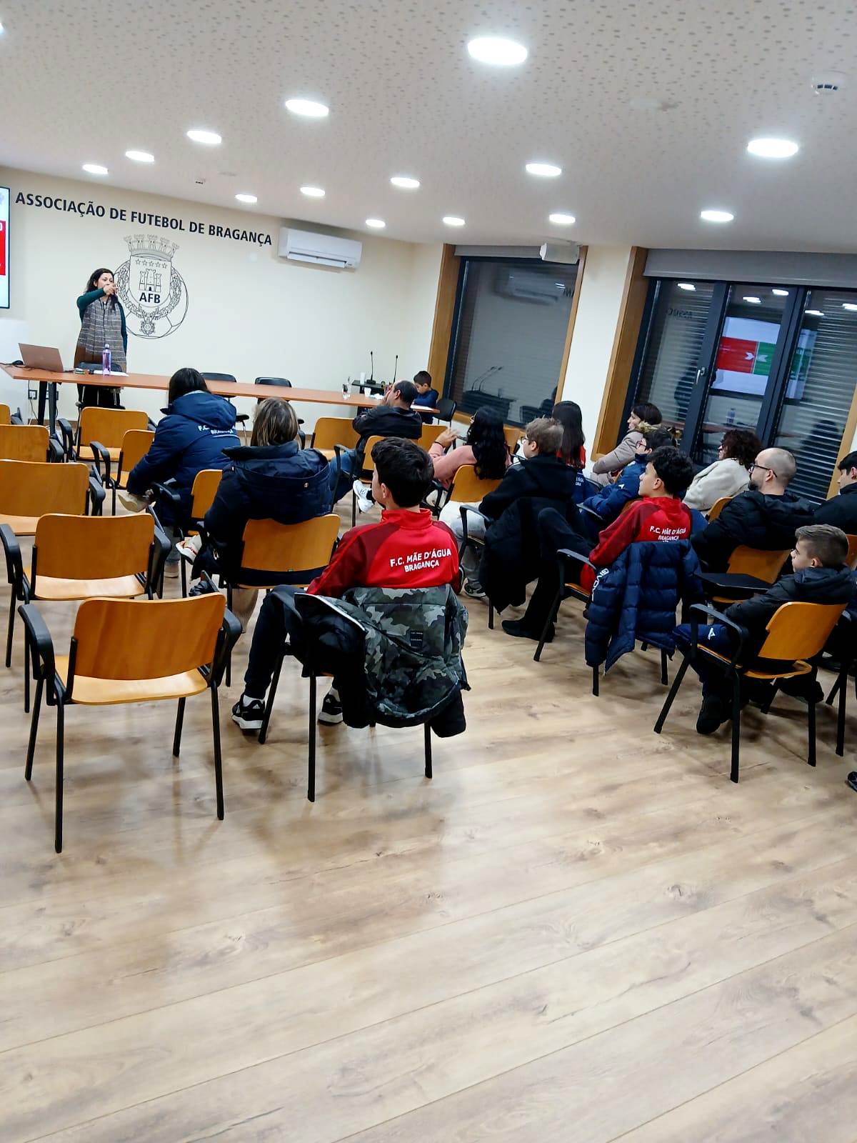 AF Bragança promove temas “Racismo” e  Ética  aos atletas FC Mãe d´Água